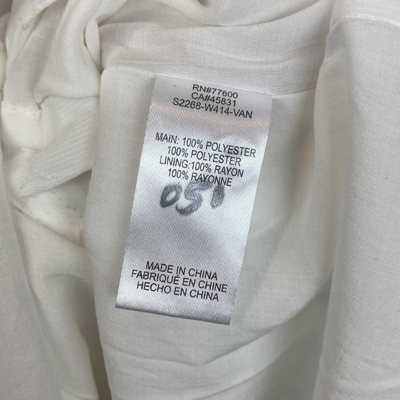 Elegant White Ruffle Dress - Picture 7 of 11